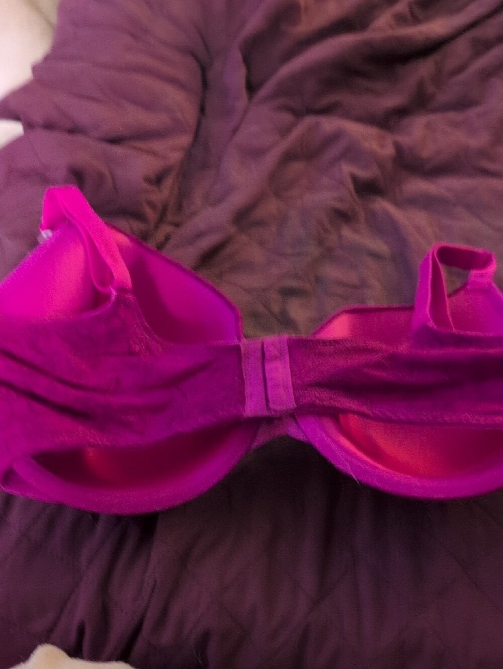 Magenta Lace T-Shirt Bra - Women Intimates & Sleepwear - Picture 7 of 8
